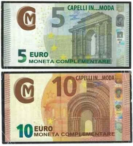 🍺 BIGLIETTI PUBBLICITARI BUONI SCONTO DA 5 E 10 EURO LISTINO PREZZI 2013 RARI - Foto 1 di 3