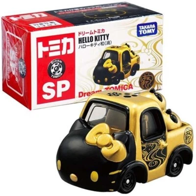 Takara Tomy Dream Tomica Die-cast car Sanrio SP Hello Kitty Wa Uzu Vortex New - Image 1 of 4