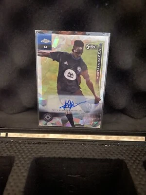 2021 Topps Chrome MLS Mustafa Kizza Autograph Rookie #135 RC - Image 1 of 2