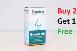 Himalaya Bresol NS Nasal Solution 1 Box FREE SHIP 2026 BUY 2 GET 1 FREE - Picture 1 of 8
