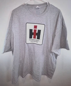 EUC International Harvester Gear Tractor Mens T shirt Gray 2XL - Picture 1 of 2