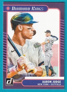 2021 Donruss #2 Aaron Judge Diamond Kings New York Yankees - Picture 1 of 2