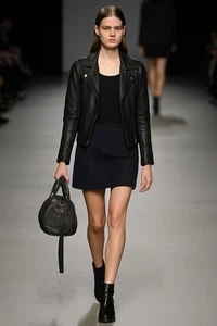 Alexander Wang Bag Large Rocco Weathered Onyx Pebbled Distressed Leather $1295 - Picture 1 of 10