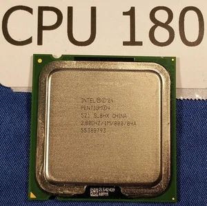 CPU180 - Intel Pentium 4 521 SL8HX 2.8 GHz 800 MHz Socket 775 CPU Processor - Picture 1 of 2