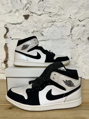 Zapatillas deportivas Air Jordan 1 Mid 'Diamond Shorts' para hombre talla 11 usadas DH6933‐100 Foto 1 de 4