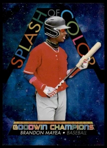 2022 Goodwin Champions Splash Platinum Cosmic #SCP24 Brandon Mayea 080/199 - Bild 1 von 2
