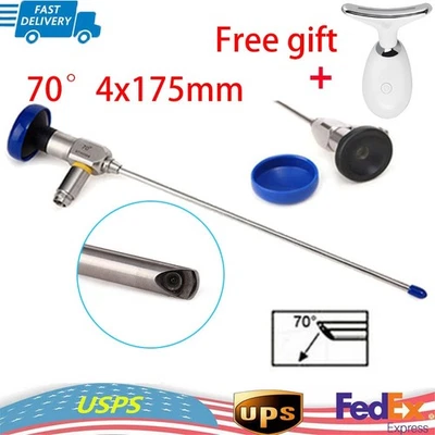 Endoscopio rígido 70° artroscopio sinuscopio 4x175mm endoscopio 4mm autoclavable A++ Foto 1 de 4