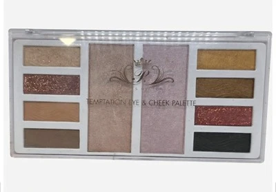 Paleta de sombras de ojos Paris Hilton Temptation en tonos rosas y dorados #maquillajeNuevo Foto 1 de 2