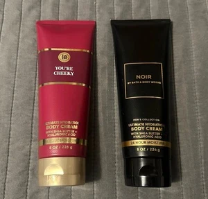 Bath & Body Works Ultimate Hydration Body Cream 8 Oz You're Cheeky + Noir (READ) - Picture 1 of 4