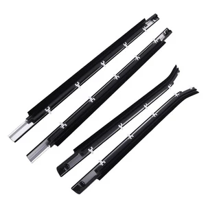 4x Door Window Moulding Trim Weatherstrip for Toyota Tundra 2000-06 75720-0C010 - Picture 1 of 12