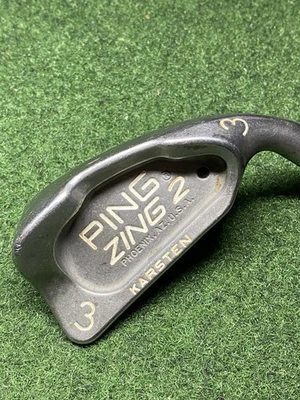Ping Karsten Zing 2 Punto Negro Único 3 Hierro JZ Eje Rígido Individual Foto 1 de 4