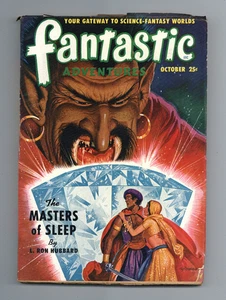 Fantastic Adventures Pulp / Magazine Oct 1950 Vol. 12 #10 FN+ 6.5 - Picture 1 of 4
