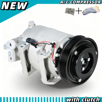 NEW AC A/C Compressor fits Nissan Rogue 2.5L 2008 2009 2010 2011 2012 2013 - Imagem 1 de 4