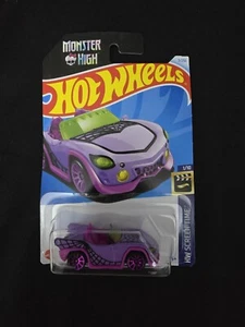 Hot Wheels Monster High Ghoul Mobile HW Screen Time 1/10 Long Card 3/250 - Picture 1 of 2