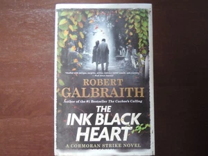 THE INK BLACK HEART - Robert Galbraith 2022 JK Rowling Hardcover Buch - Bild 1 von 11