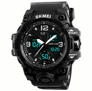 SKMEI Outdoor Digital Wrist Waterproof Sports Watch Shockproof Military Unisex - Picture 1 of 13
