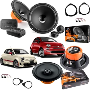 Kit 6 Casse Altoparlanti Hertz Anteriori e Posteriori per Fiat 500 Abarth 595 - Foto 1 di 24
