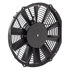 Revotec Comex Slimline High Power Electric Cooling Fan - 14'' (350mm) Sucks Air - Afbeelding 1 van 2