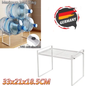 Küchenregal Organizer Regaleinsatz Tellerregal Gewürzregale Stapelbar Regal - Bild 1 von 17
