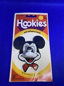 Bookies Mickey Mouse selbstklebender Haken. Vintage Neu in Verpackung - Bild 1 von 5