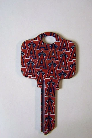 ANAHEIM ANGELES KWIKSET KW1 HOUSE KEY BLANK Cover