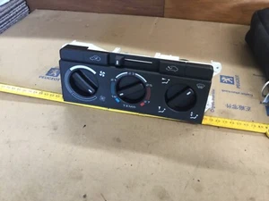 GENUINE PEUGEOT 405 mk1 Valeo HEATER CONTROL FACIA PANEL 645133 thermique - Picture 1 of 2