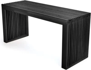 Bamboo Dining Bench, 35 inch Farmhouse Decor Indoor Kitchen Table Bench - Picture 1 of 8