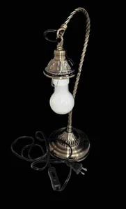Gooseneck Turkish Mosaic Swan Neck Table Lamp Moroccan Bedside Night Light - Picture 1 of 12