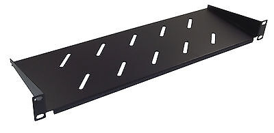 1u 150mm Deep Vented Shelf For 19  Rack Cabinet Front Mounting Type • 15£
