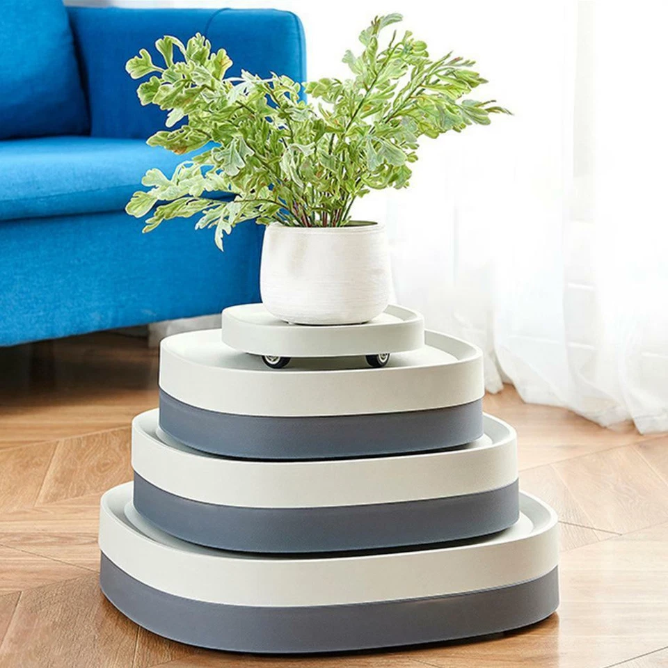 Mobile Plant Stand Pulley with Wheels Potted Planter Caddies for Outdoor - Image 1 of 1