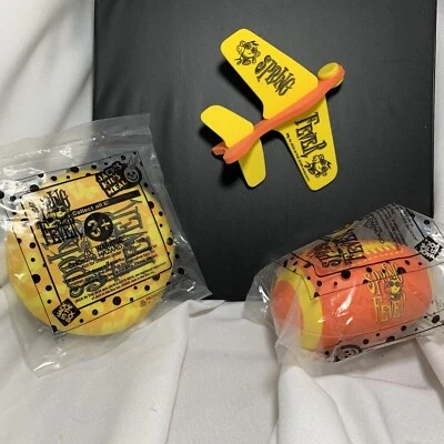 LOOSE Jack in the Box Spring Fever FOAM AIRPLANE FLYER Frisbee Football NIP - Image 1 of 4