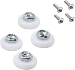 Basco Shower Door Rollers 3/4 inch Diameter Replacements for Sliding Shower - Picture 1 of 3