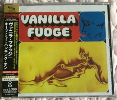 Vanilla Fudge  Japan jewel case   SHM CD   2009 edition  Brand New Foto 1 de 2