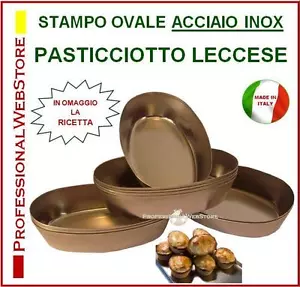 13 SHAPE PASTICCIOTTO LECCESE MOLD PASTICCIOTTO OBAMA PATISSERIE MOLD - Picture 1 of 1