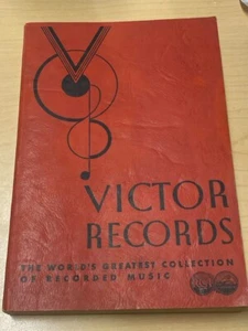 1936 RCA VICTOR RECORDS GRÖSSTE SAMMLUNG BESPIELTE MUSIK BIOS POTRAIT ROTES SIEGEL - Bild 1 von 12
