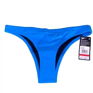 Speedo Turnz bikini fondo resistenza sfacciato hipster blu fluo taglia XS - Foto 1 di 4
