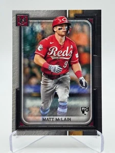 2023 Topps Museum Collection #27 MATT MCLAIN (RC) - Picture 1 of 2