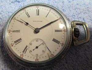Waltham Taschenuhr 17 Juwelen 1903 läuft 13252165 160-6N - Bild 1 von 17