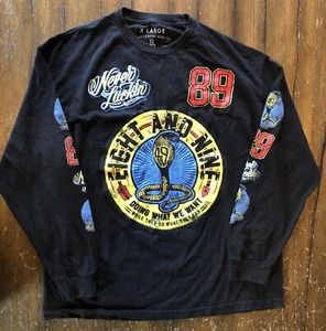 Eight & Nine MFG.CO Long Sleeve Shirt Men’s Size XL Never Lackin - Picture 1 of 4