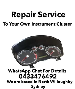 FORD FOCUS C-MAX INSTRUMENT CLUSTER SPEEDO CLOCKS 2004 - 2011 REPAIR SERVICE - Picture 1 of 1