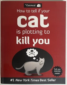 How to Tell If Your Cat Is Plotting to Kill You - Comic Graphic Novel Funny - Picture 1 of 7