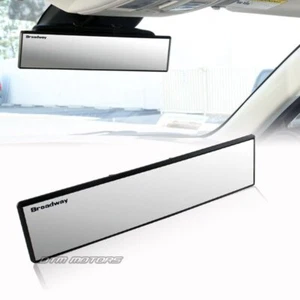 Espejo retrovisor Broadway 300 mm de ancho interior plano con clip para automóvil camión camión universal 2 - Imagen 1 de 3