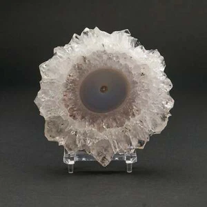 Amethyst Stalactite Slice from Uruguay (235.8 grams) - Picture 1 of 4