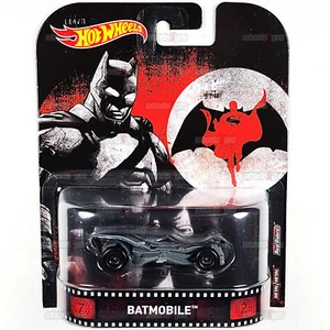 Hot Wheels Batmobile Batman v Superman Retro Entertainment 1:64 Diecast DWJ91 - Picture 1 of 2