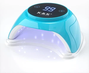 Lámpara UV LED para uñas, secadora de esmalte, 4 temporizadores, 24 perlas. - Picture 1 of 12