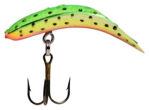 Yakima Bait Flatfish F-3 High Action Plug, 1 1/4-Inch, Glitter Watermelon - Picture 1 of 1