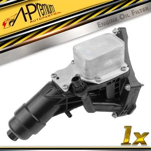 Engine Oil Cooler Filter Housing w/ Gasket for BMW F22 F23 F30 F31 F34 G30 G01 - Picture 1 of 8