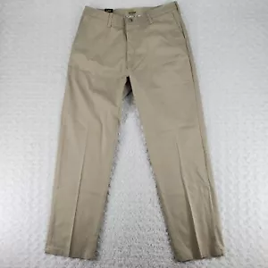 Pantaloni Lee Total Freedom da uomo 34x33* beige chino elasticizzati vestibilità rilassata anteriore piatta - Foto 1 di 19