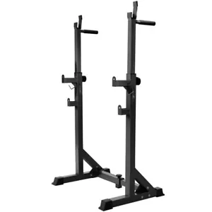 Everfit Weight Bench Squat Rack Adjustable Home Gym Equipment 300KG Capacity - Picture 1 of 7