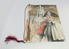 Calendario carabinieri 1988 vintage con cordoncino
